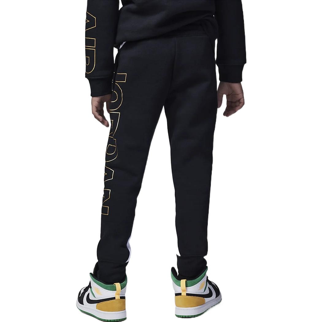 Jordan Logo Print Joggers Black — фото 1
