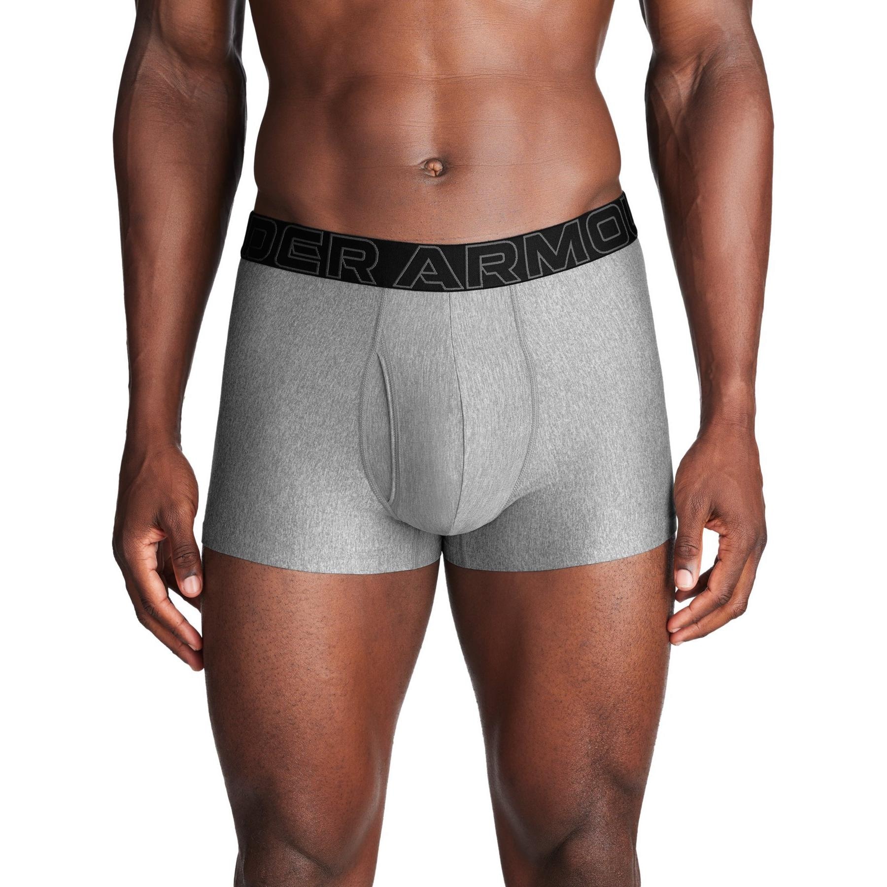 Under Armour Logo Boxer Briefs 3-Pack — фото 1