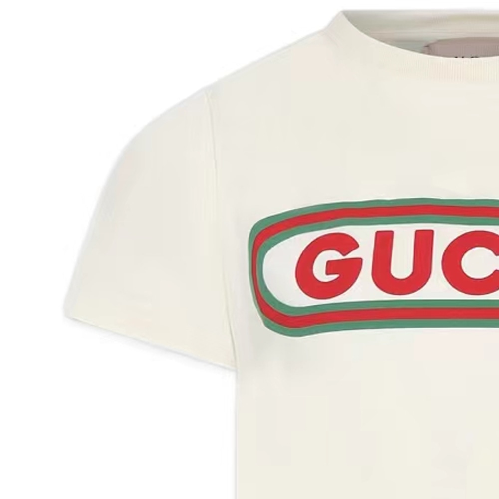 Gucci SS24 Logo T-Shirt White — фото 2