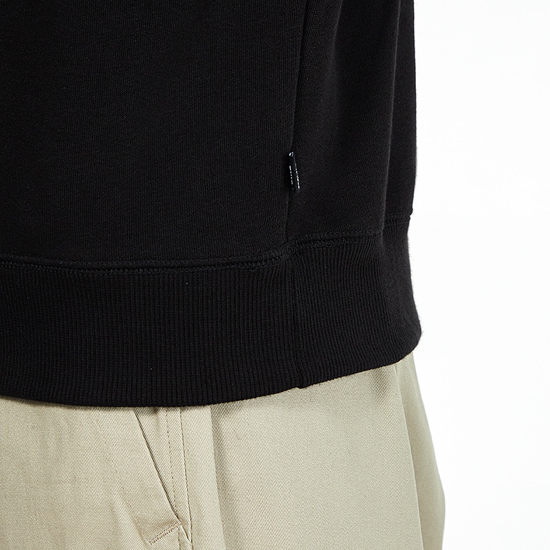 Puma Logo Crewneck Sweatshirt Black — фото 7