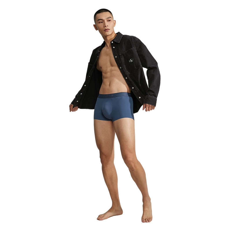 Calvin Klein Black Label Seamless Boxer Navy — фото 4