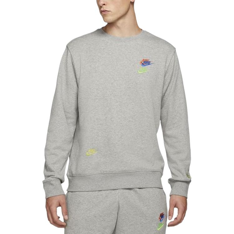 Nike Crewneck Sweatshirt Grey — фото 2