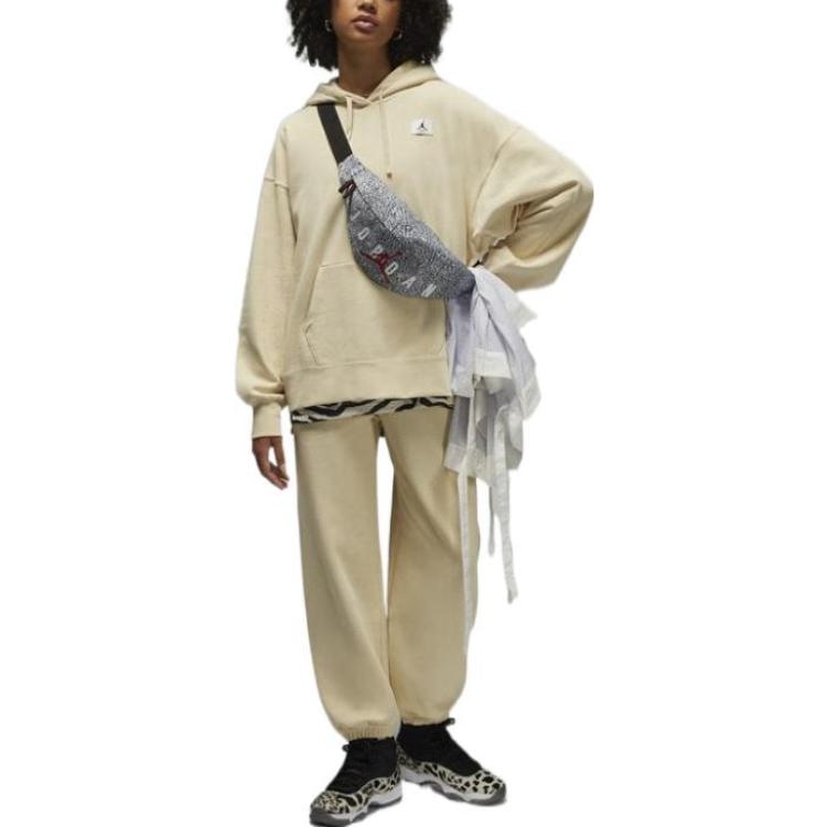 Jordan Flight Hoodie Off-White — фото 4