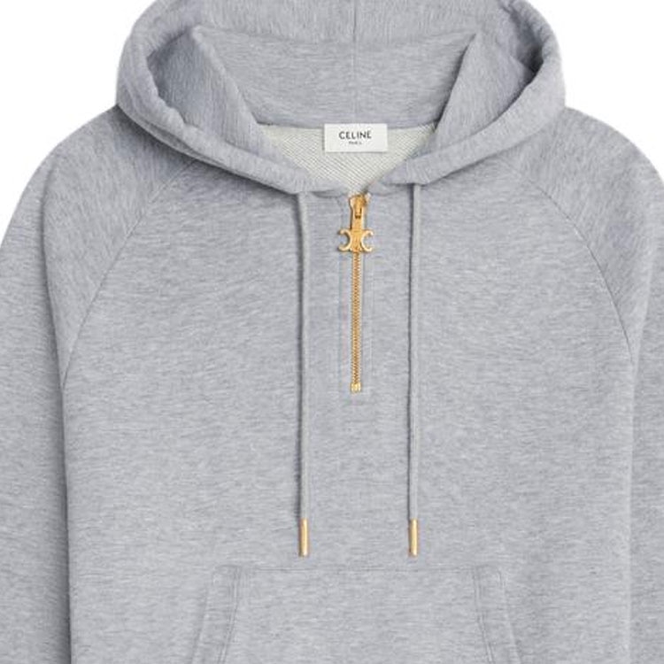 Celine SS23 Hoodie Light Grey — фото 3