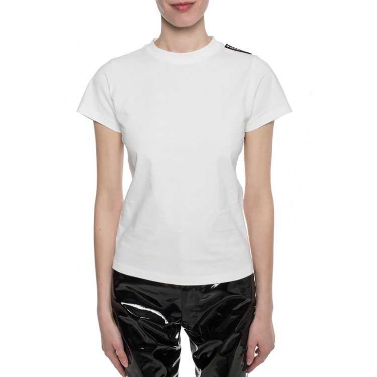Balenciaga Rose Short Sleeve T-Shirt White — фото 2