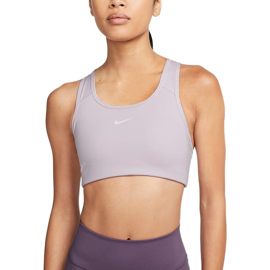 Nike Swoosh Sports Bra Light Purple — фото 2