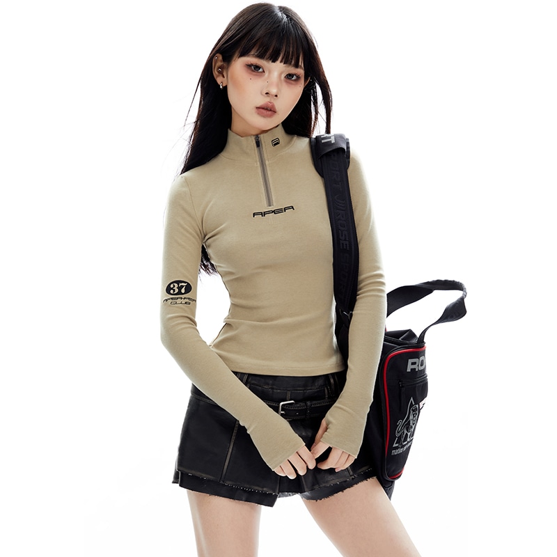Apea Slim Fit Long Sleeve T-Shirt — фото 10