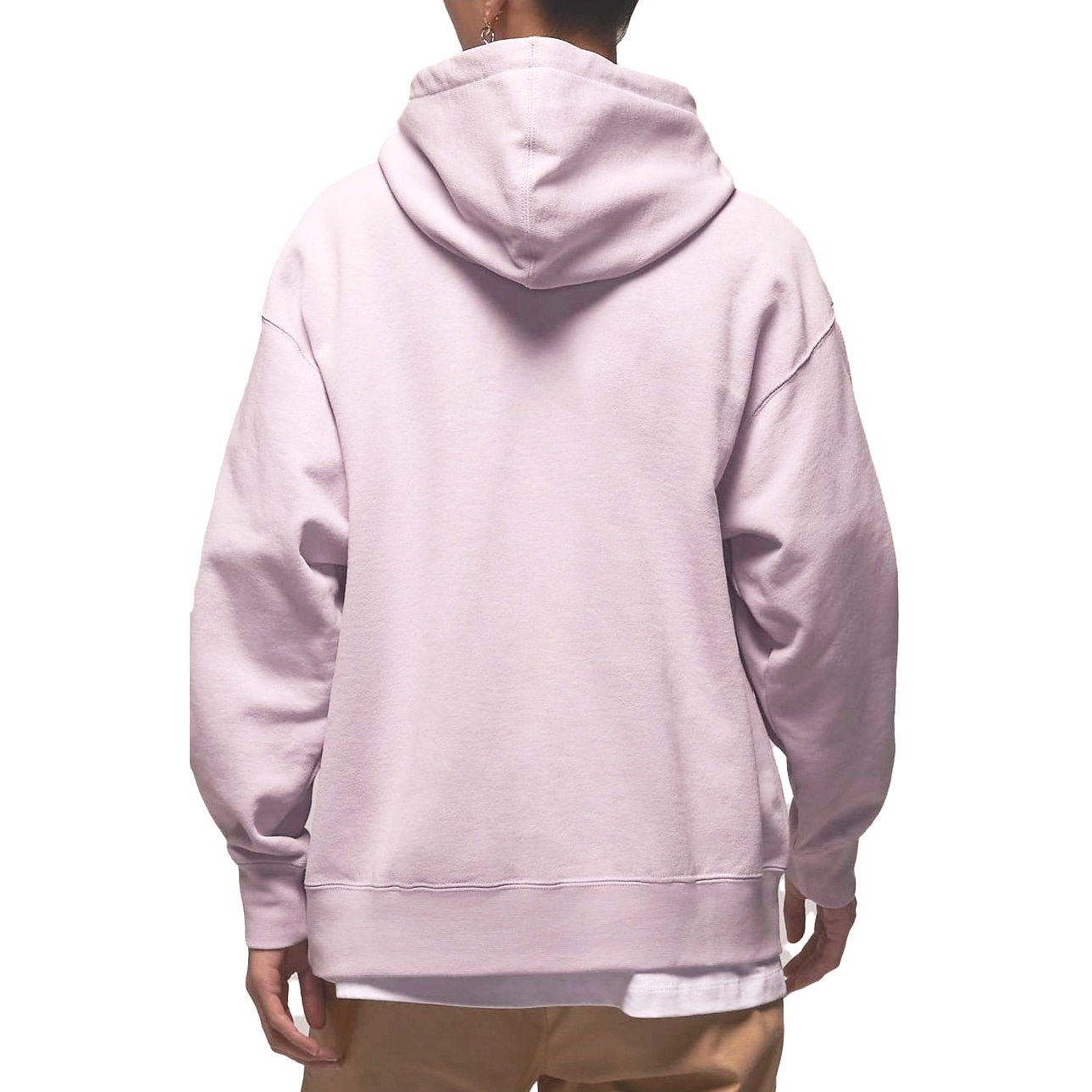 Jordan W J Flight Fleece Hoodie Purple — фото 4
