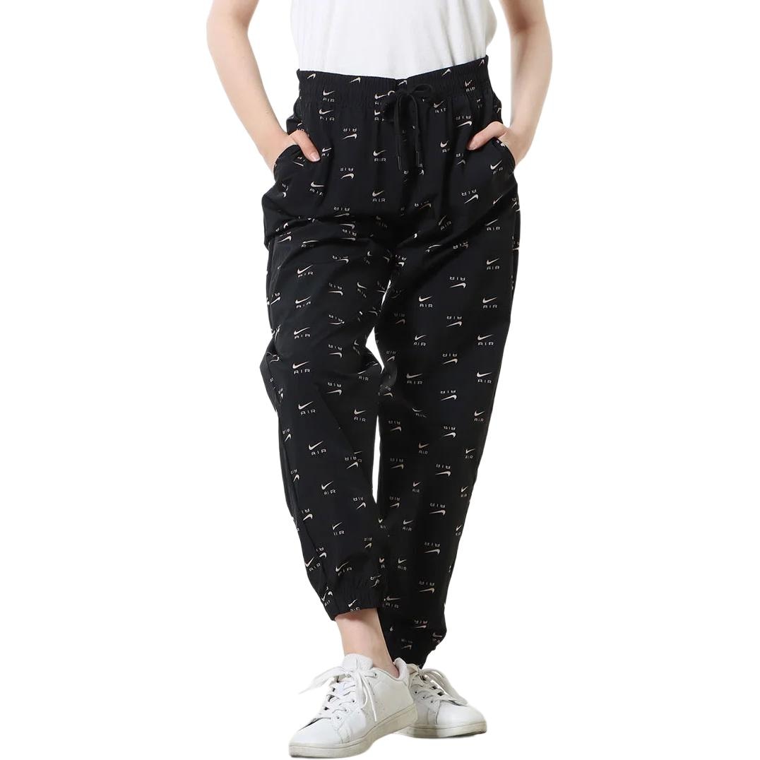 Nike Air Logo Woven Joggers Black — фото 3