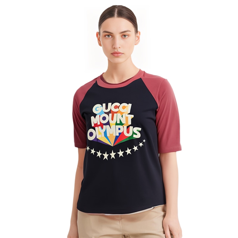 Gucci Mount Olympus T-Shirt Black — фото 8