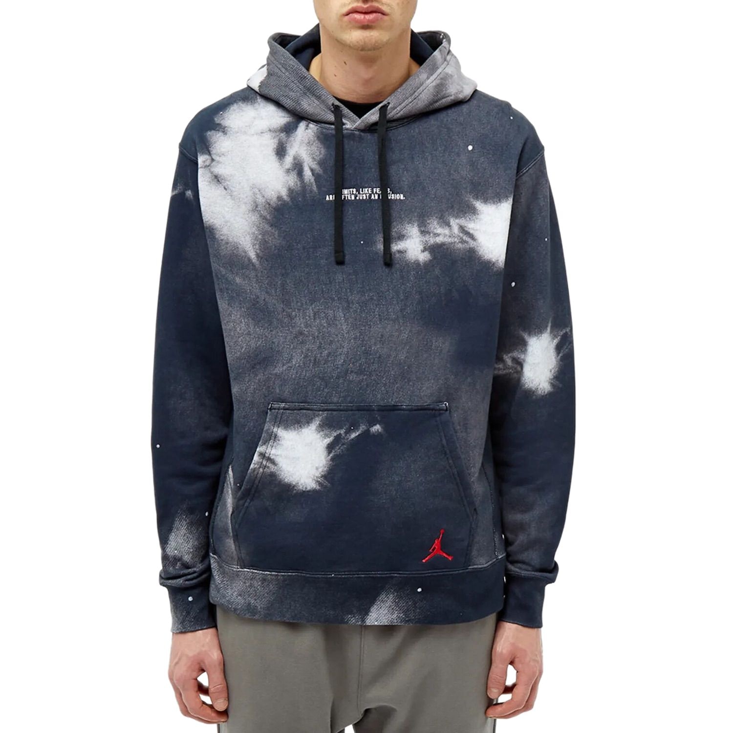 Jordan Hoodie Black Gym Red — фото 1