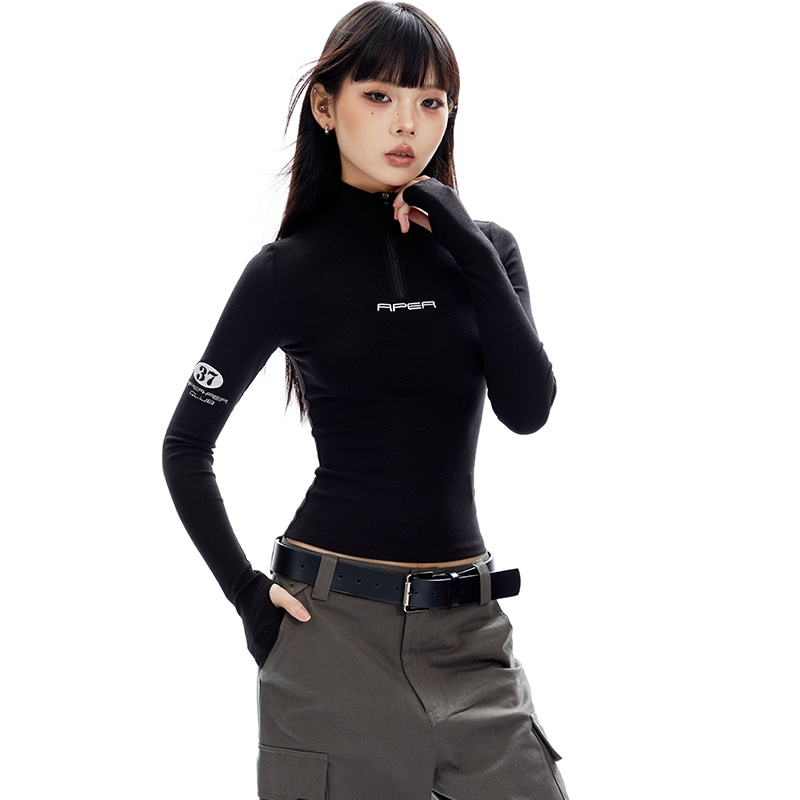 Apea Slim Fit Long Sleeve T-Shirt — фото 6