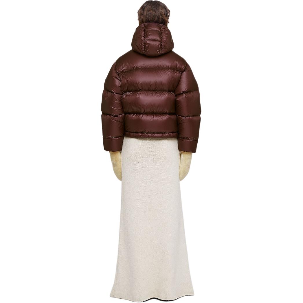Jil Sander SS24 Hooded Down Jacket Purple — фото 4
