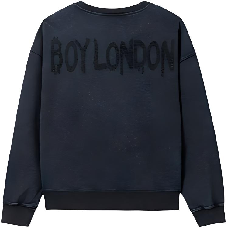 Boy London Logo Crewneck Sweatshirt Gray — фото 1