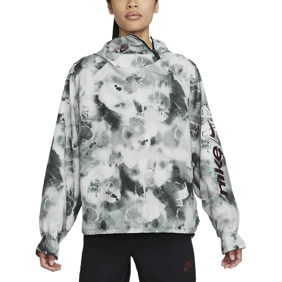 Nike Air Dri-FIT Hoodie Smoke Gray — фото 4