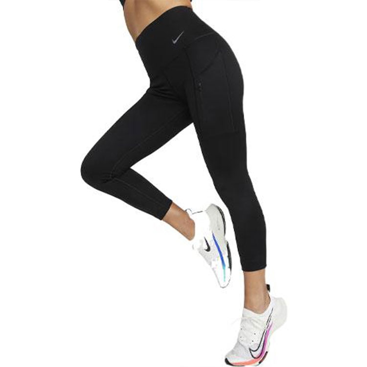 Nike Go Bloom Logo Leggings Black — фото 4