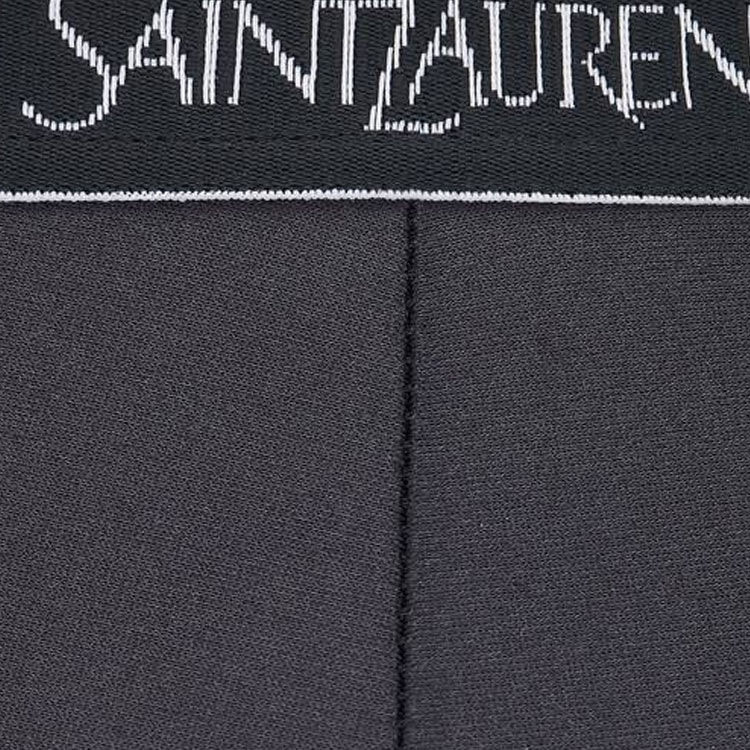 Saint Laurent SS23 Letter Knit Leggings Black — фото 3