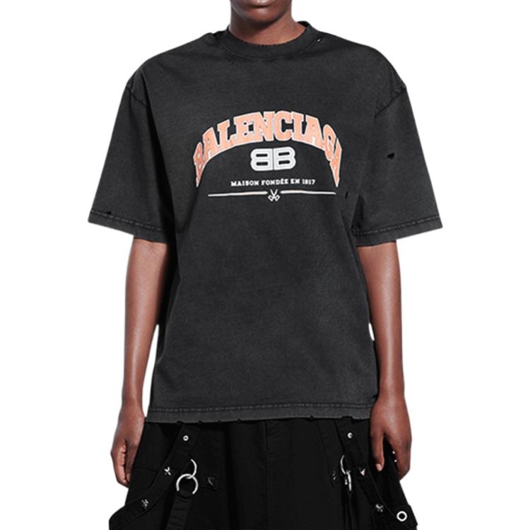 Balenciaga Maison SS22 T-Shirt Black — фото 3