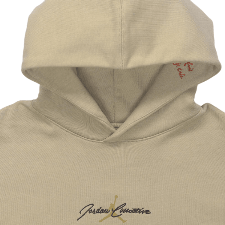 Jordan Paris Collective Hoodie Beige — фото 5