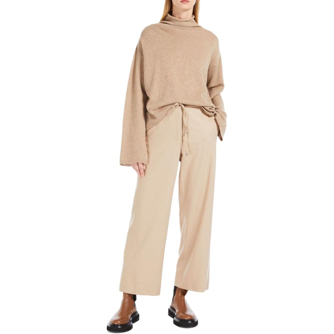 MaxMara MAX MARA Baldo Cashmere Polo-Neck Sweater Honey — фото 4