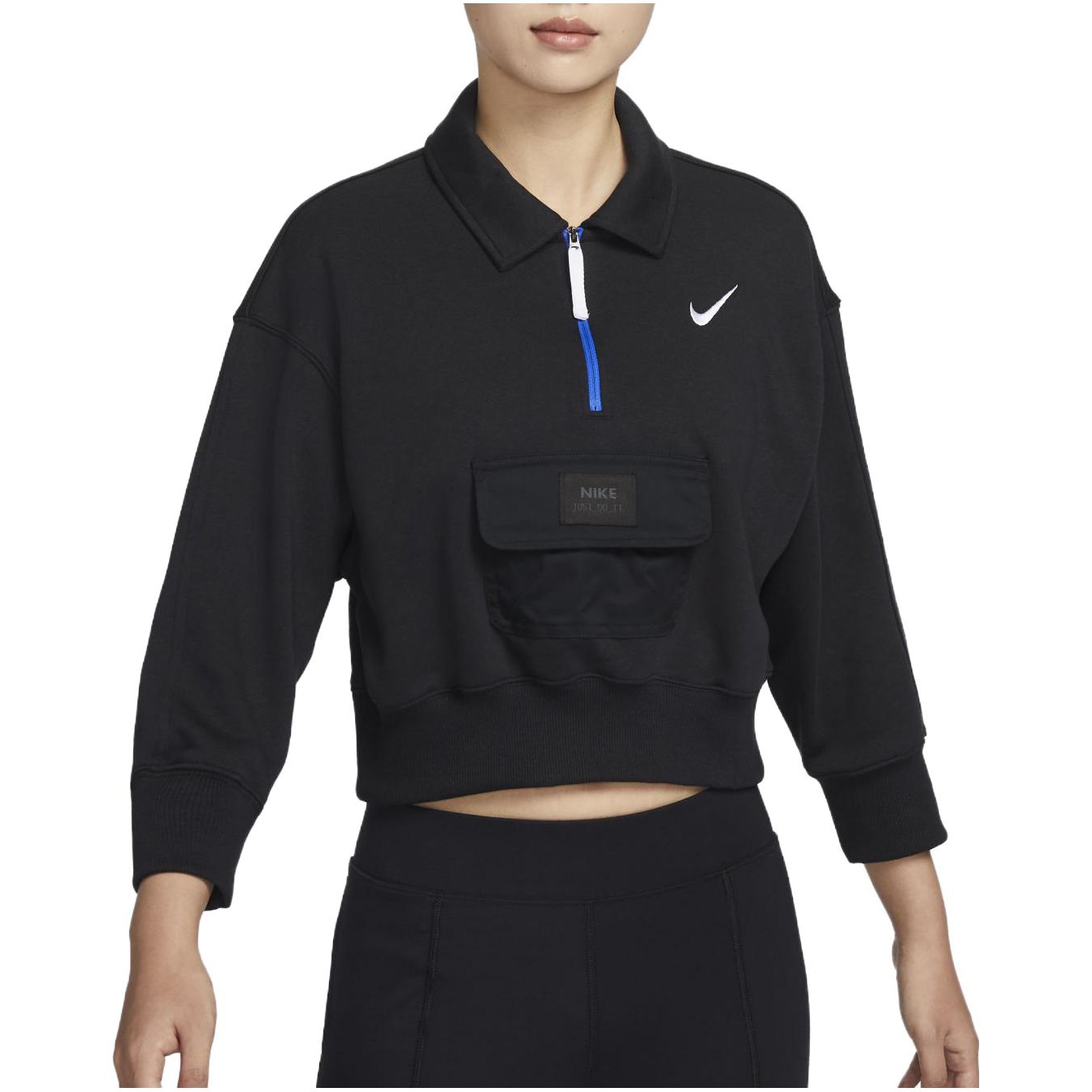 Nike City Utility Half-Zip Black — фото 3