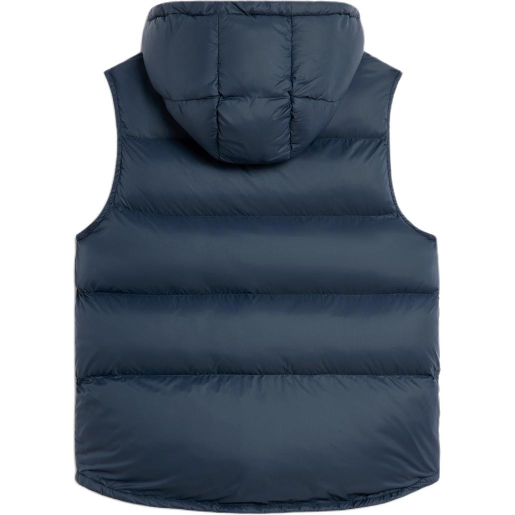 Celine Logo Sleeveless Hoodie Vest Navy — фото 1
