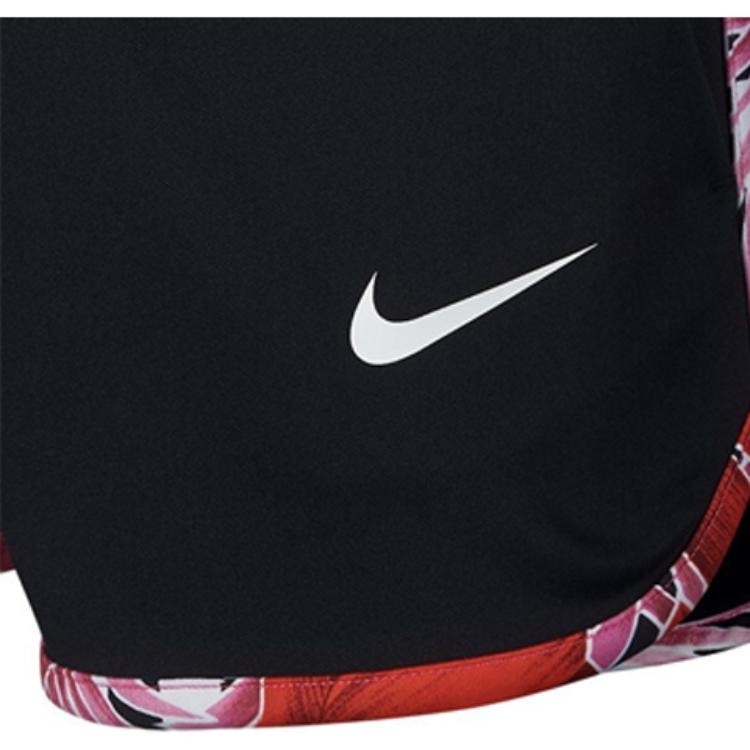 Nike Floral Running Shorts Black — фото 5