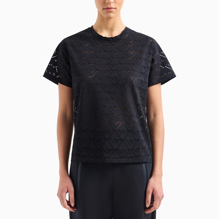 Emporio Armani SS24 Navy Tee — фото 3