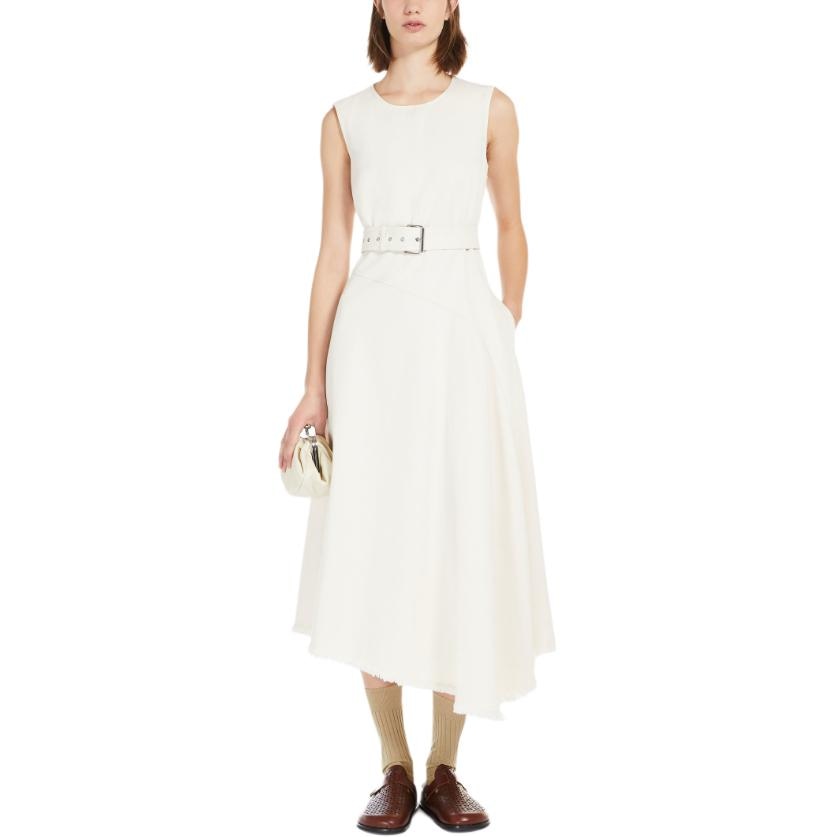 WEEKEND MaxMara Durata Sleeveless Cotton Bull Denim Dress — фото 2