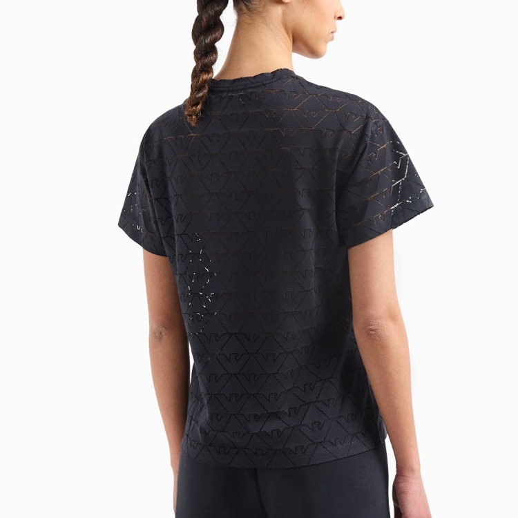Emporio Armani SS24 Navy Tee — фото 4