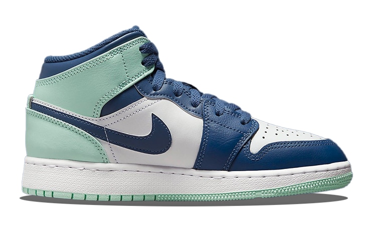 Jordan Air Jordan 1 Mid "Blue Mint" GS — фото 8