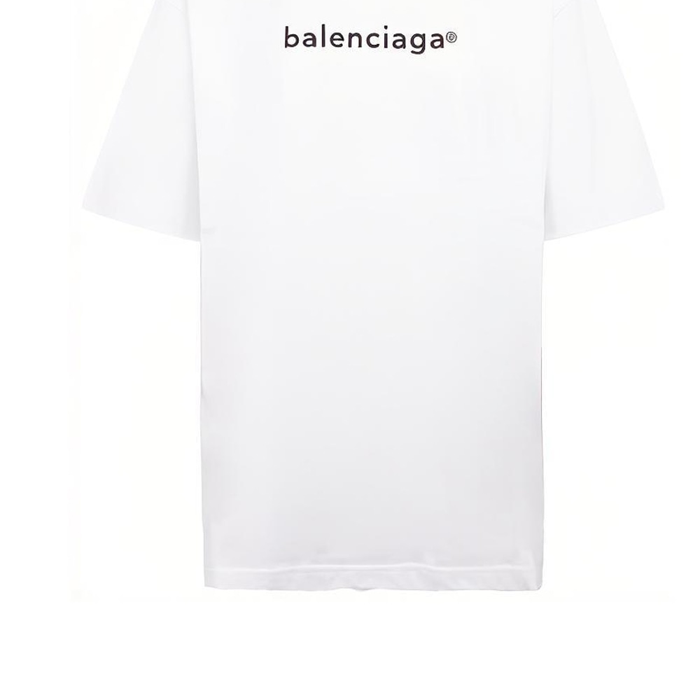 Balenciaga SS21 White T-Shirt — фото 6