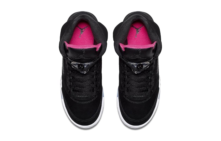 Jordan Air Jordan 5 Retro Black Deadly Pink GS — фото 9