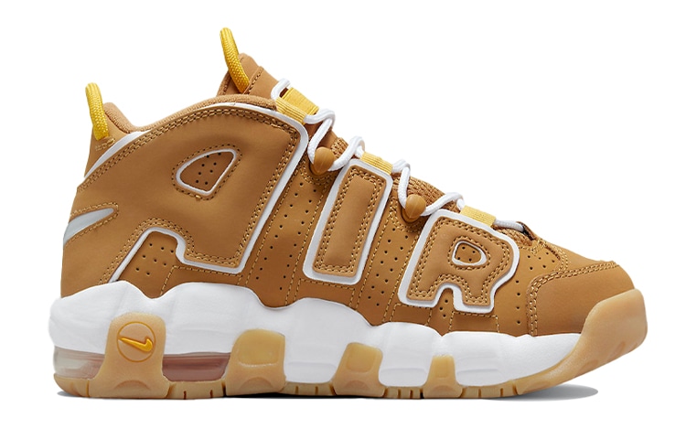 Nike Air More Uptempo "Wheat" GS — фото 9