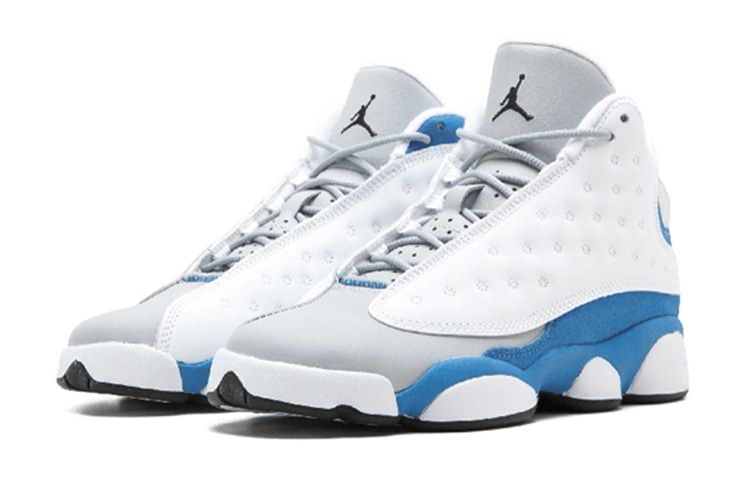 Jordan Air Jordan 13 Retro White Italy Blue GS 2017 — фото 8