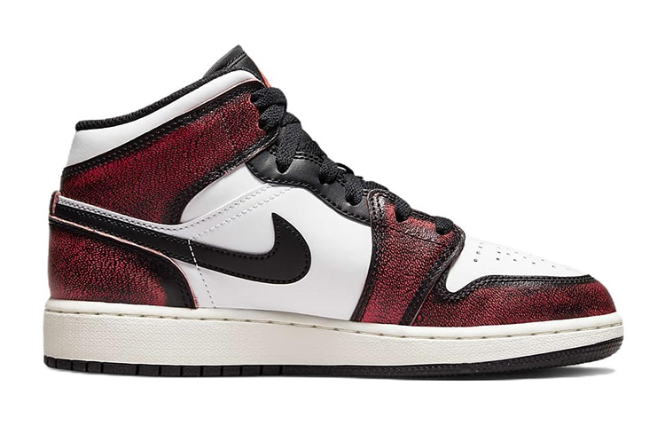 Jordan Air Jordan 1 Mid Wear-Away GS — фото 9