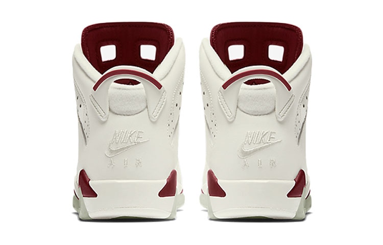 Jordan Air Jordan 6 Retro "Maroon" BG GS — фото 10