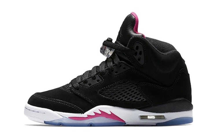 Jordan Air Jordan 5 Retro Black Deadly Pink GS — фото 7