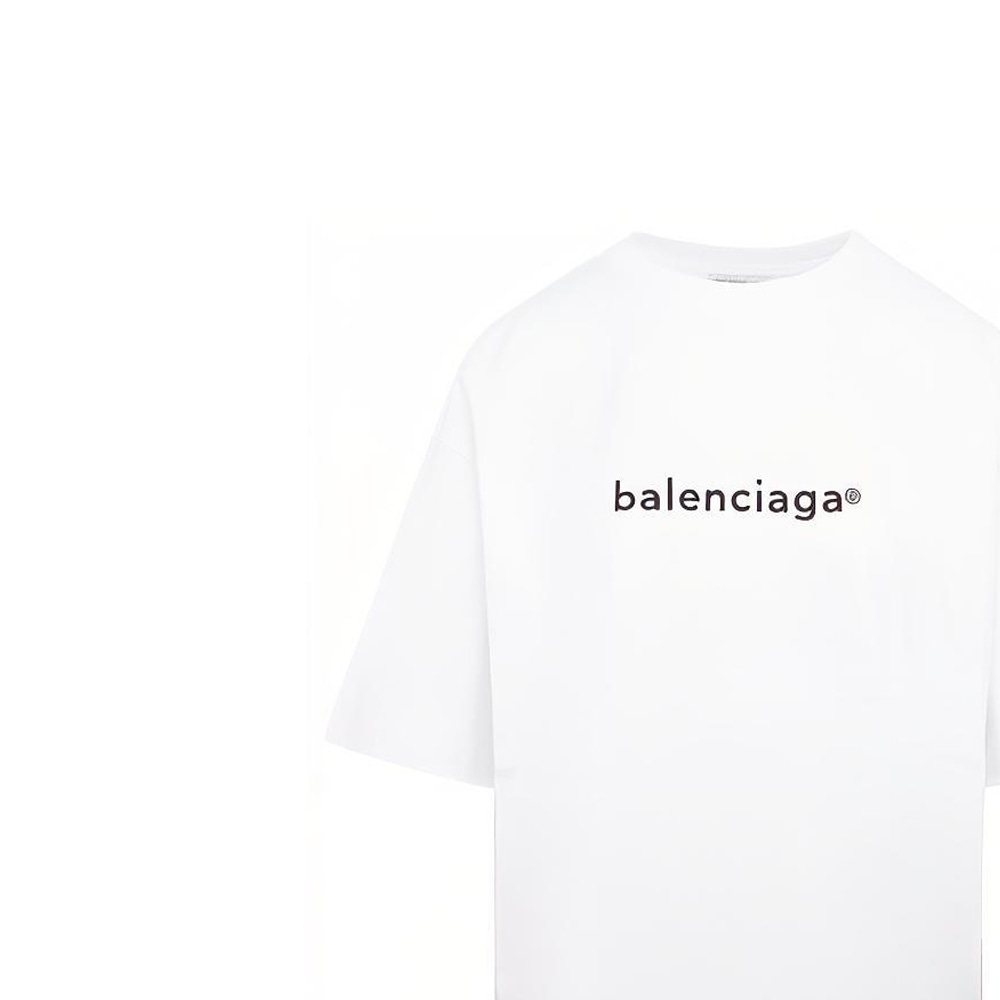 Balenciaga SS21 White T-Shirt — фото 5