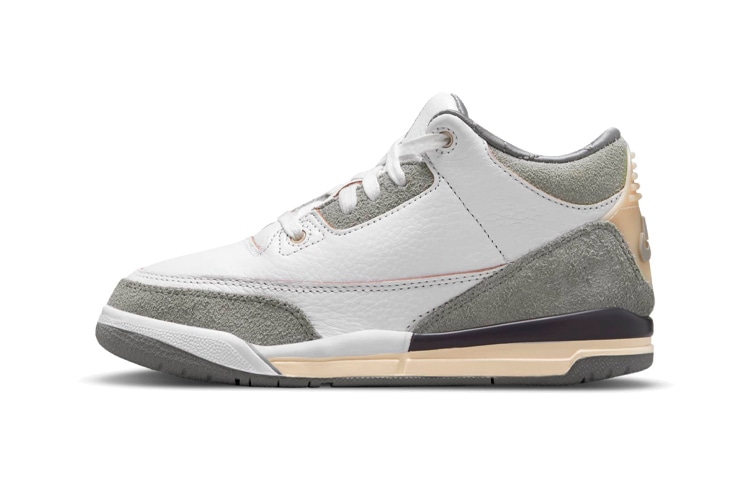 Jordan A Ma Manire x Jordan Air Jordan 3 Retro SP "Medium Grey" — фото 7