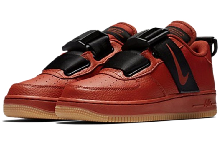 Nike Air Force 1 Utility 'Dune Red' GS — фото 11