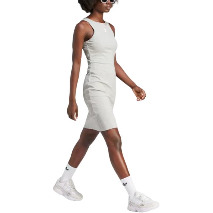 Adidas Essentials Rib Tank Dress — фото 3