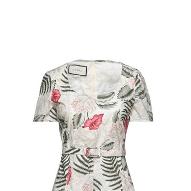 Gucci Floral Print Dress — фото 5