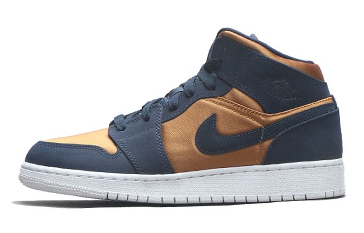 Jordan Air Jordan 1 Mid Obsidian Desert Ochre GS — фото 6
