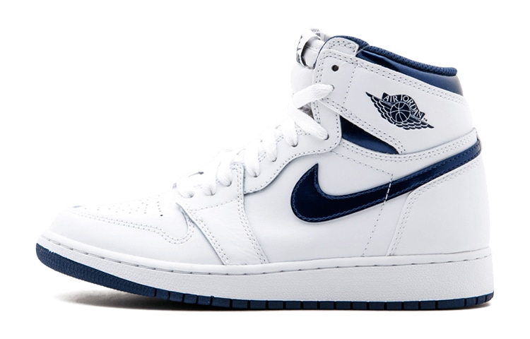 Jordan Air Jordan 1 Retro Metallic Navy GS 2016 — фото 5