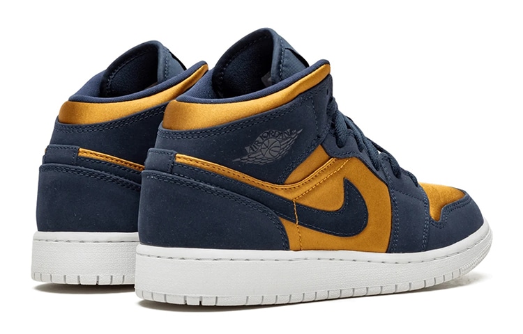 Jordan Air Jordan 1 Mid Obsidian Desert Ochre GS — фото 8