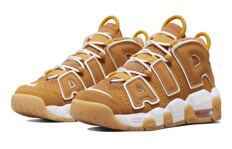 Nike Air More Uptempo "Wheat" GS — фото 10