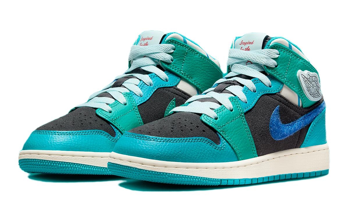 Jordan Air Jordan 1 MID "INSPIRED BY THE GREATEST" GS — фото 10