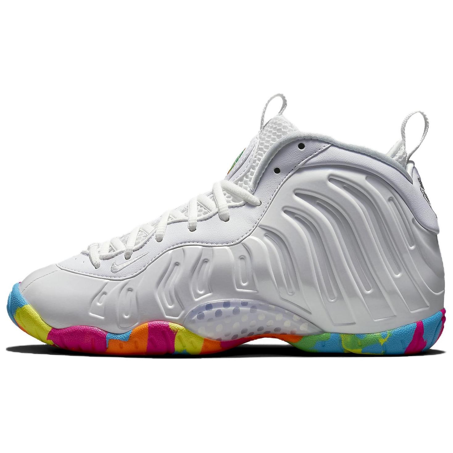 Nike Foamposite One White Fruity Pebbles GS 2015 — фото 7