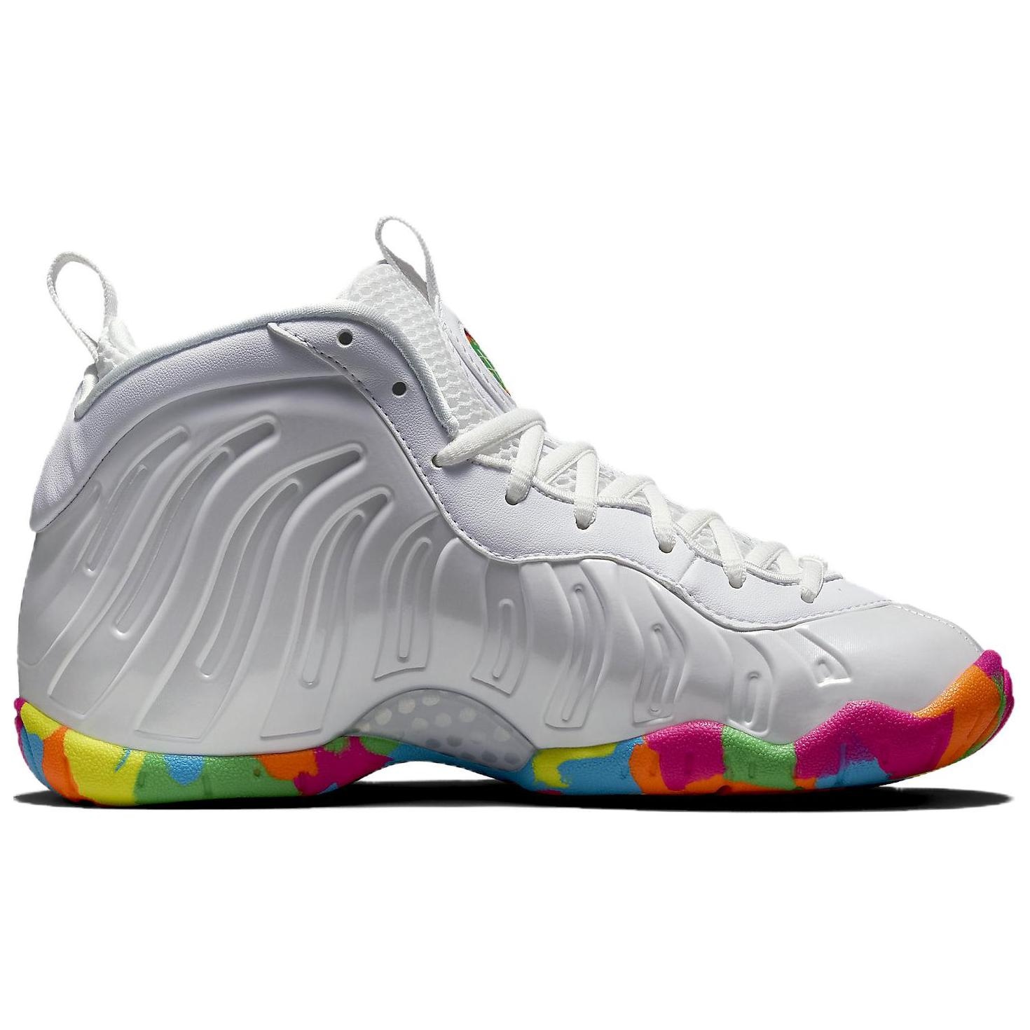 Nike Foamposite One White Fruity Pebbles GS 2015 — фото 8